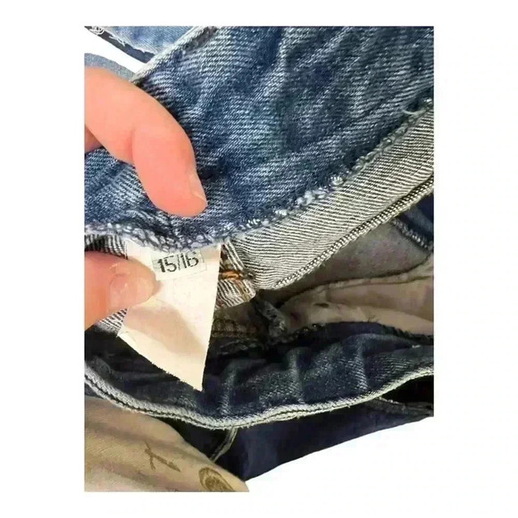 Golden Star Two Toned Boot Cut Blue Jeans Size 15 for Women Y2K vintage - Picture 6 of 6